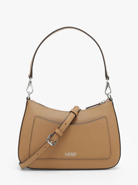Schoudertas Danni 26 Leder Lauren ralph lauren Bruin danni 31883768 ander zicht 4
