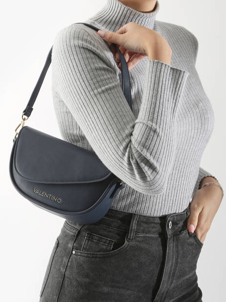 Cross Body Tas Piper Valentino Blauw piper VBS8DM09 ander zicht 1