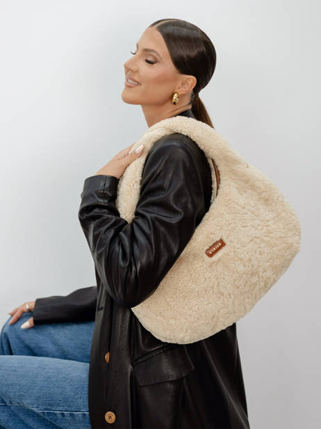 Schoudertas Babyatoutprix - Lucie Leder Etrier Veelkleurig babyatoutprix - lucie ELUC129M ander zicht 1