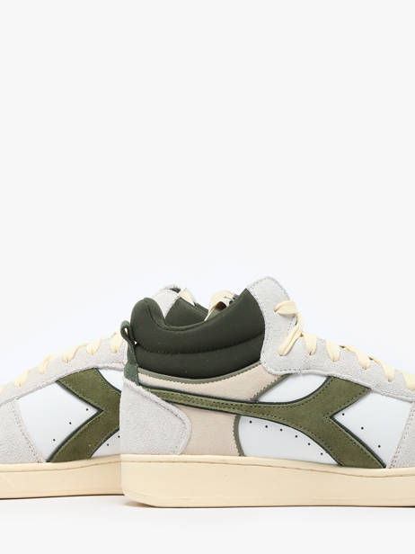 Mediumhoge Magic Sneakers Uit Leder Diadora Veelkleurig unisex 1178563 ander zicht 2