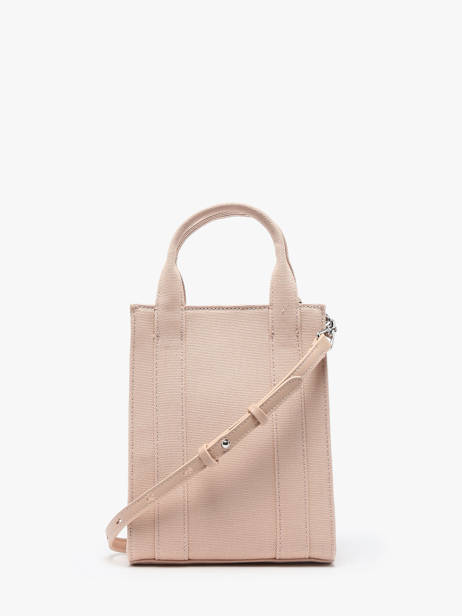 Cross Body Tas Rsg Katoen Karl lagerfeld Roze rsg 240W3890 ander zicht 3