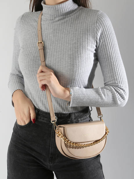 Cross Body Tas City Miniprix Bruin city YL26002 ander zicht 1