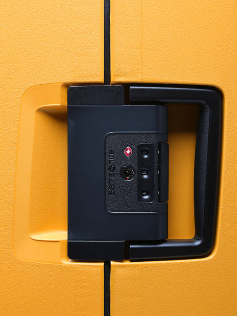 Harde Harde Reiskoffer Essens Samsonite Geel essens 152056 ander zicht 1