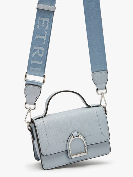 Cross Body Tas Xs Altesse Leder Etrier Blauw altesse EALT048X ander zicht 2