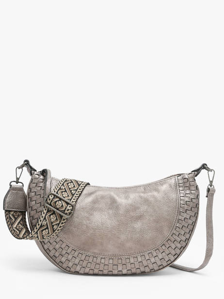 Cross Body Tas Winter Tresse Miniprix Zilver winter tresse 6003