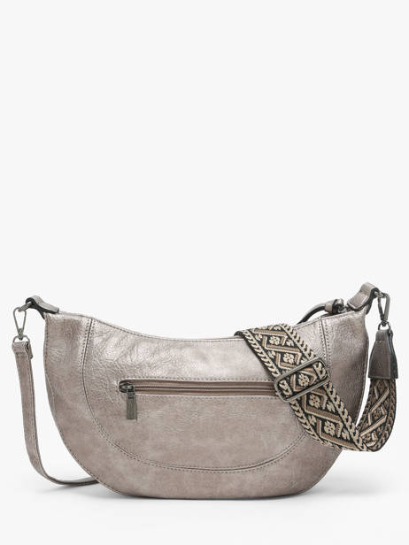 Cross Body Tas Winter Tresse Miniprix Zilver winter tresse 6003 ander zicht 3