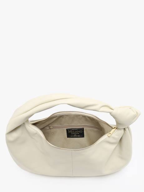 Schoudertas Sauvage Leder Milano Beige sauvage SA24114 ander zicht 3