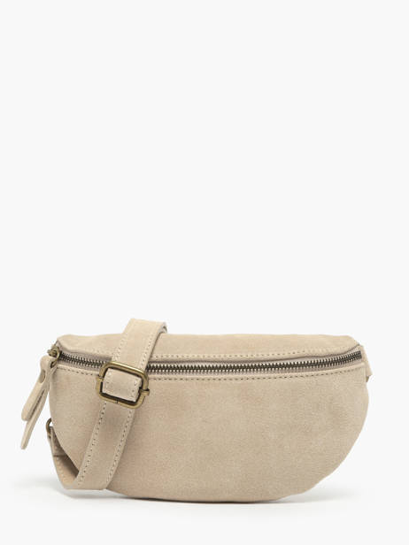Heuptasje Milano Beige velvet VE19091