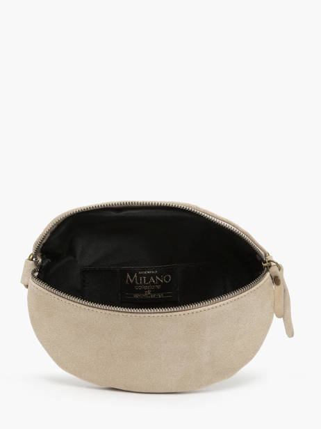 Heuptasje Milano Beige velvet VE19091 ander zicht 3