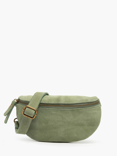 Heuptasje Milano Groen velvet VE19091