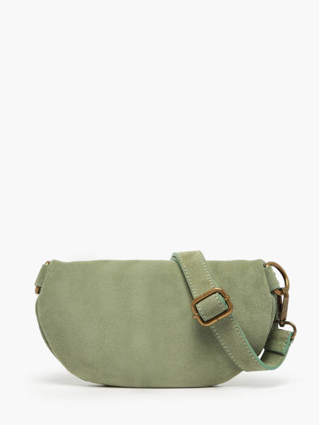 Heuptasje Milano Groen velvet VE19091 ander zicht 4