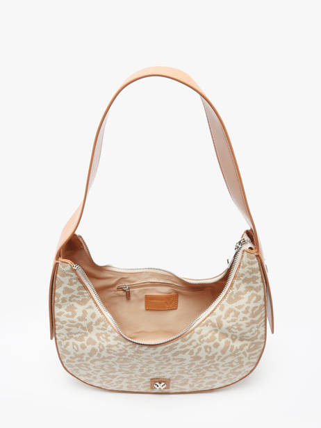 Schoudertas Leopard Vanessa wu Beige leopard MA0131 ander zicht 3