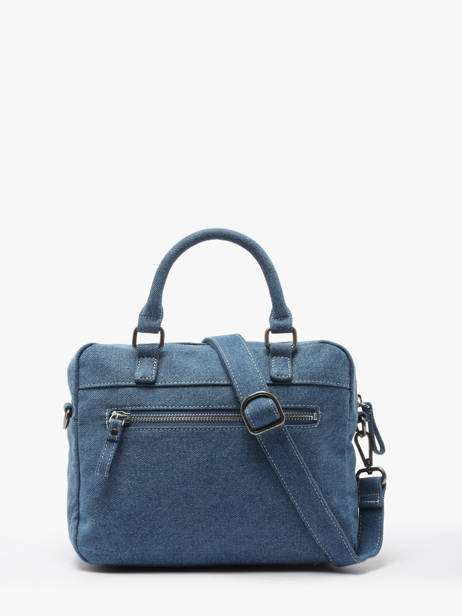Cross Body Tas Denim Katoen Nat et nin Blauw denim DE ander zicht 4