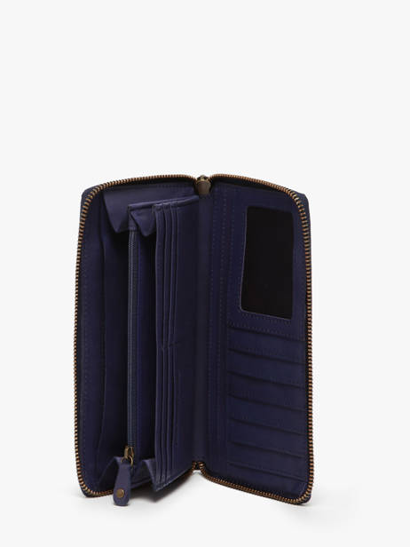 Portefeuille Leder Biba Violet heritage BT10 ander zicht 1