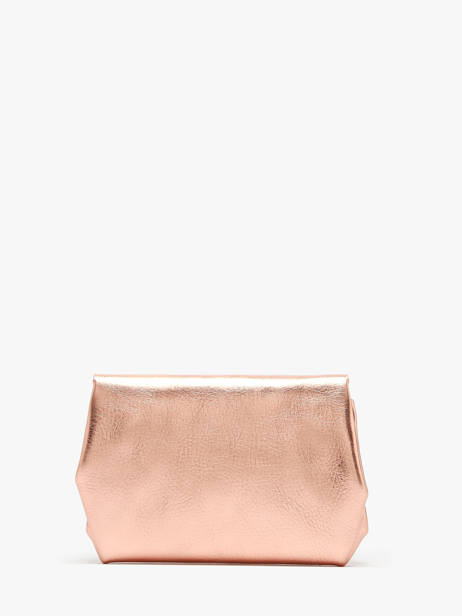 Portemonnee Le Gustave Leder Paul marius Roze vintage GUSTAVEM ander zicht 2