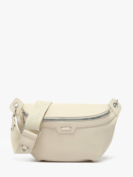 Heuptasje David jones Beige saffiano CM7371