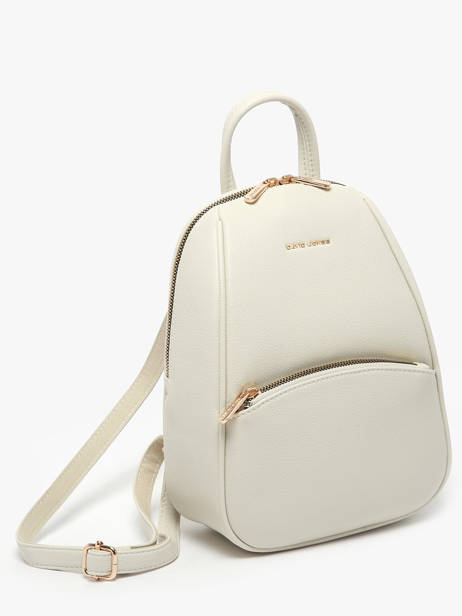 Rugzak David jones Beige amsterdam CM7325 ander zicht 2
