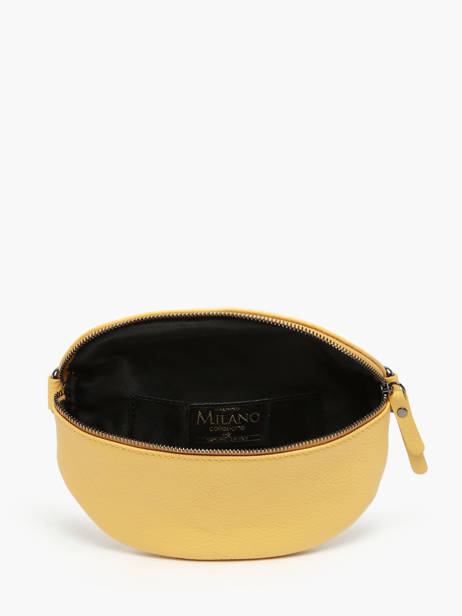 Heuptasje Caviar Leder Milano Geel caviar CA19091B ander zicht 3