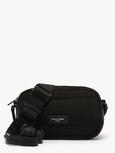 Cross Body Tas Plum David jones Zwart plum CM7475