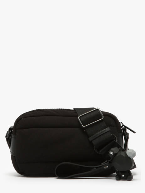 Cross Body Tas Plum David jones Zwart plum CM7475 ander zicht 4