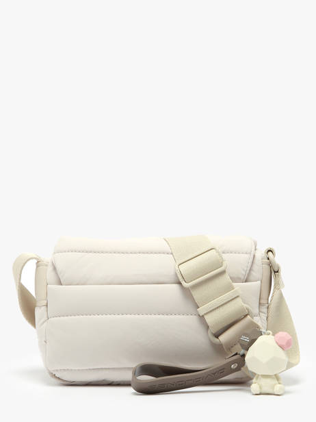 Cross Body Tas Plum David jones Beige plum CM7476 ander zicht 4