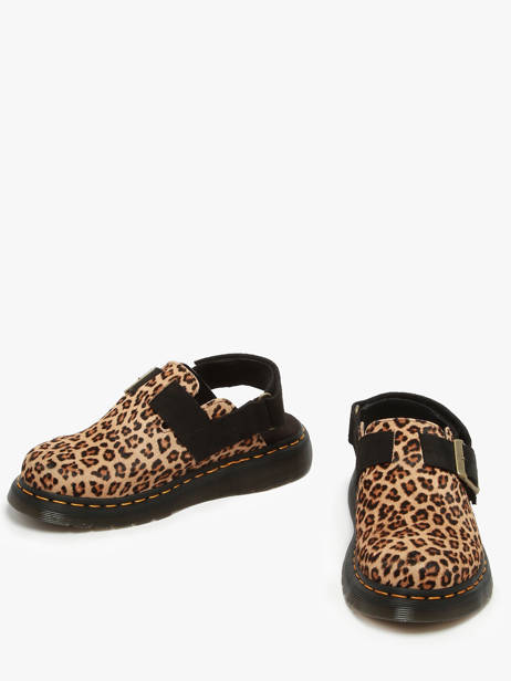Slippers Uit Leder Dr martens Zwart women 41088200 ander zicht 2