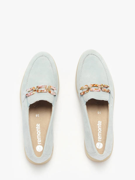 Mocassins Uit Leder Remonte Blauw women 12 ander zicht 3