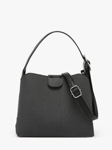 Cross Body Tas Italy Miniprix Zwart italy A9117 ander zicht 3