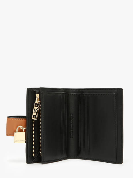 Chequehouder Leder Karl lagerfeld Bruin k autograph A3W32039 ander zicht 1