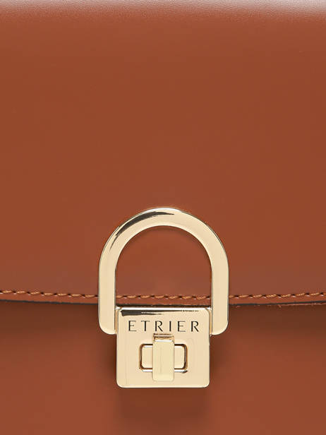 Schoudertas Altair Leder Etrier Bruin altair EALA134M ander zicht 5