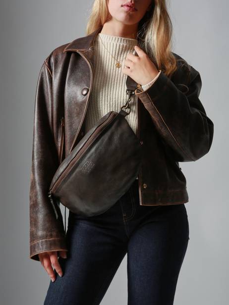 Heuptasje Cow Leder Basilic pepper Bruin cow BCOW54 ander zicht 1