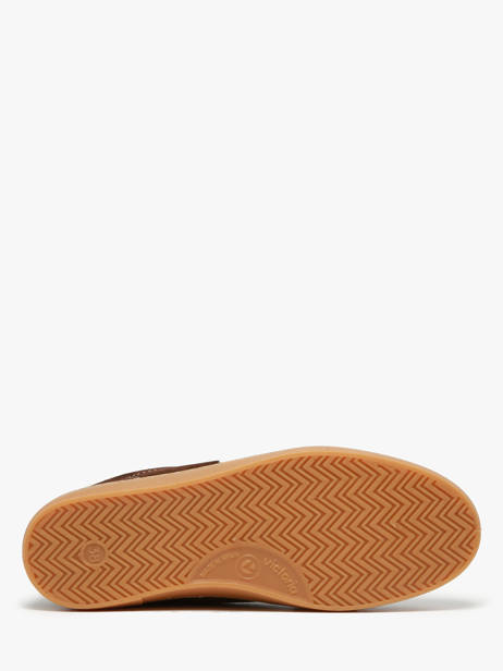 Sneakers Berlin Uit Leder Victoria Bruin accessoires 1126218 ander zicht 4