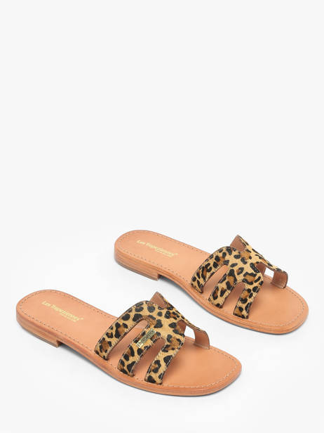 Slippers Hadamia Uit Leder Les tropeziennes Beige women - 0HADAMIA ander zicht 1