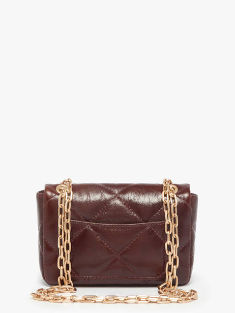 Cross Body Tas Nano Moon Leder Vanessa bruno Bruin moon 84V40326 ander zicht 4