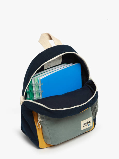 Rugzak 1 Compartiment Hindbag Veelkleurig kids collection ROMY ander zicht 3