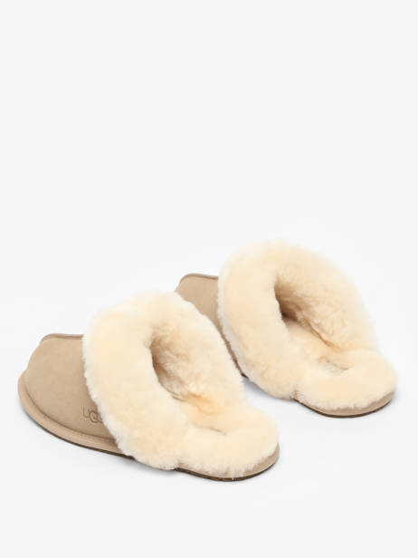 Scuffette Ii Pantoffels Uit Leder Ugg Beige accessoires 1106872 ander zicht 2