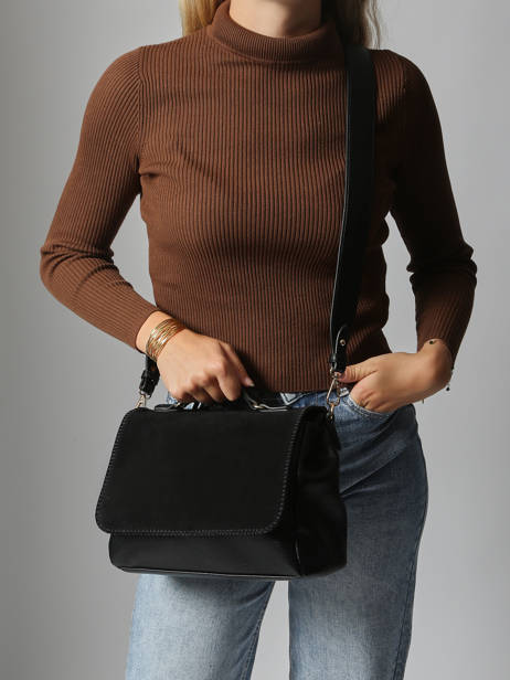 Cross Body Tas Brodery Torrow Zwart brodery TBRO03 ander zicht 1