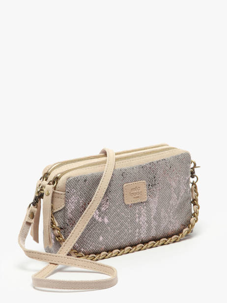 Cross Body Tas Vi Mila louise Zilver vi 2367XSVI ander zicht 2