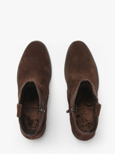 Enkellaarsjes Met Hak Uit Leder Tt. bagatt Bruin women 14006100 ander zicht 4