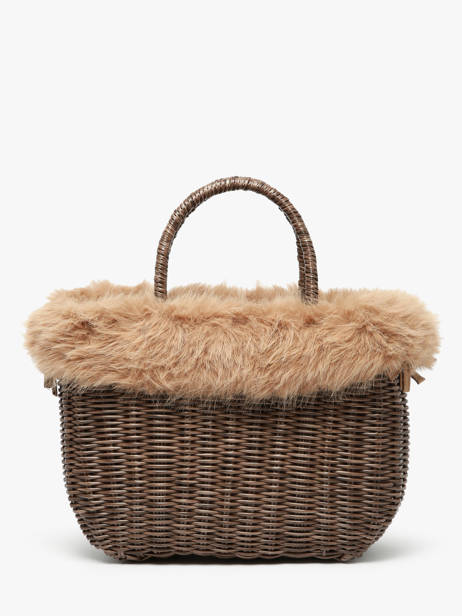 Handtas Doudou Le voyage en panier Bruin doudou M ander zicht 5