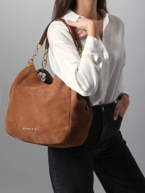 Schoudertas Lillie Michael kors Bruin lillie F3G0LE3S ander zicht 1