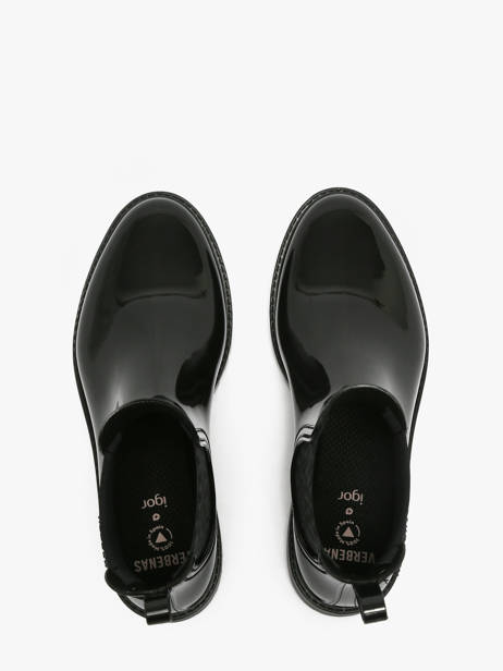 Regen Laarzen Verbenas Zwart women 60020988 ander zicht 3