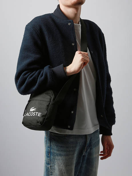 Cross Body Tas Lacoste Zwart zt NU5181ZT ander zicht 1