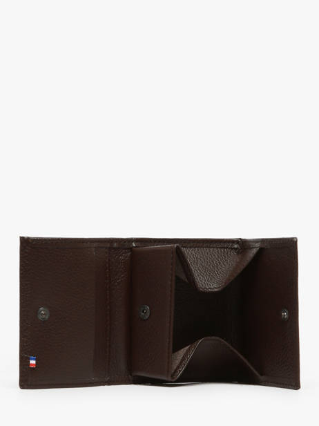 Portemonnee Madras Leder Etrier Bruin madras EMAD097 ander zicht 1