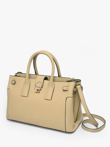 Handtas M Equestre Leder Etrier Beige equestre EEQT142M ander zicht 2