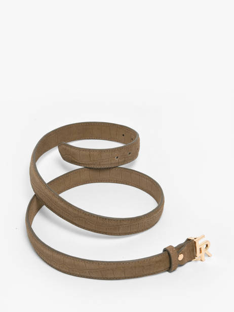 Riem Equestre Croco Etrier Beige equestre croco EECQ414C ander zicht 2