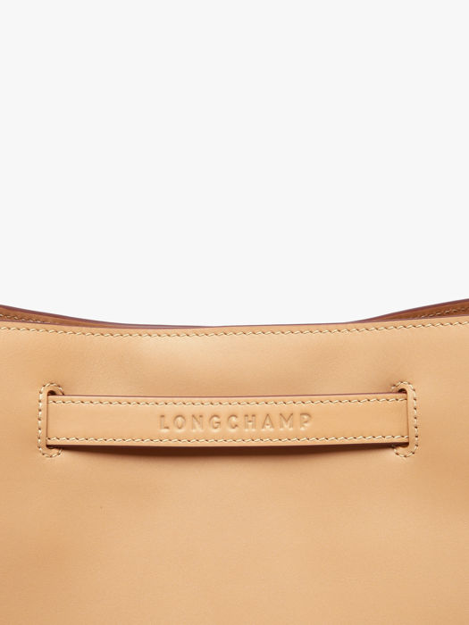 Longchamp Le roseau smart Schoudertas Beige