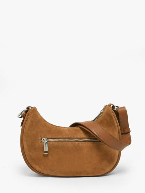 Cross Body Tas Suede Leder Lancaster Beige suede 81 ander zicht 4