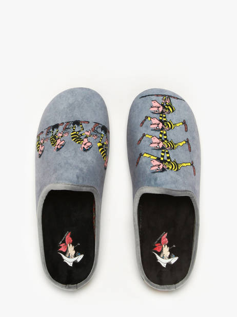 Pantoffels La maison de l'espadrille Grijs men 6