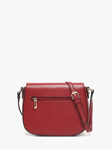 Cross Body Tas Wt Safiano Miniprix Rood wt safiano F6918 ander zicht 2